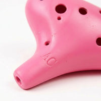 12 Hole Alto Resin Musical Instrument, Easy to Learn Ocarina for Students, Portable Ocarina with Lanyard, Beginner Ocarina for Kids