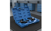 Strut Spring Compressor Claw-Style Coil Spring Compressor Thickened Steel Tool for Mechanics, Workshop
