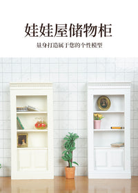 1:12 Dollhouse Miniature Modern Living Room Kitchen Storage Cabinet Photography Prop