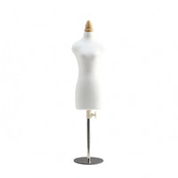 Small Doll Dress Form Mannequin Garment Draping Clothing Design Mannequin Pinning Pattern Making Form for Designers, Sewers, Sewing Workspace