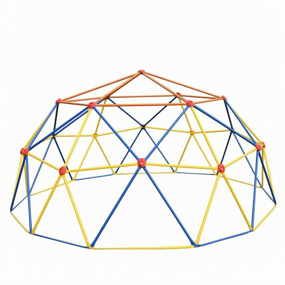 Kids Climbing Dome  -Colorful Climbing Structure Frame Holds Playground Equipment for Ages 4 to 10, Children, Backyard
