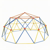 Kids Climbing Dome  -Colorful Climbing Structure Frame Holds Playground Equipment for Ages 4 to 10, Children, Backyard