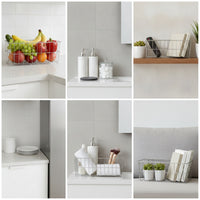 Wire Basket with Feet Rectangular Wire Storage Basket Versatile for Countertop