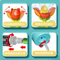 Outdoor Flower Sprinkler Toy for Kids