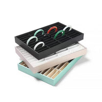Bracelet Tray Display Grid 40 Position Jade Bracelet Storage Box Bracelet Display Stand Prop