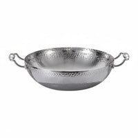 Hammered Stainless Steel Hot Pot Thickened Body Broth Pot Commercial Grade for Hotels, Restaurants, Hotel, Restaurant