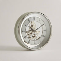 Transparent Clock Core Visible Gears Round Clock Movement Decorative Ornament