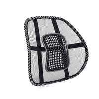 Bead Points Mesh Cushion Striped Edge Ergonomic Back Support