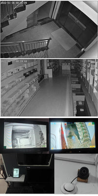 仓库工业超市门店KTV电梯高清7寸监控影像实时门禁9寸显示器摄像 录像款10寸单头+64G