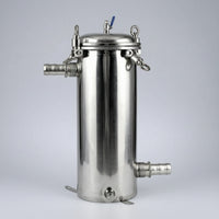 Stainless Steel Fuel Filter Housing Heavy Duty Oil Water Separator Inline