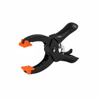 Duty Carpentry Clamp Micro-Adjustment Locking Ratchet C-Clamp Non-Marring Pads Clamping Tool for Garage