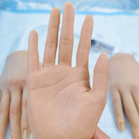 Nail Practice Hand with Stand Bendable Nail Practice Hand Reusable Product for Home