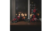 2 Pieces Artificial Flower Swags with Zip Ties Faux Decorations Reusable