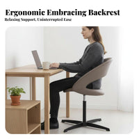 Upholstered Swivel Chair Minimalist Design Upholstered Pedestal Chair