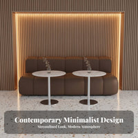 Adaptable Design Upholstered Banquette Sofa Comfortable Upholstery Armchair-Less Settee Modern aesthetic Booth Seating Space-Saving for Business Owners, Restaurant Managers, Interior Designers