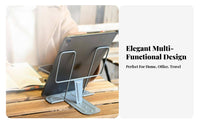 Adjustable literary Easel Portable Folding Book Easel With Page clamps for Artists