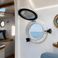 Yacht Porthole Window Long-Lasting Boat Porthole Window ABS Plastic
