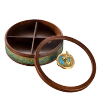 Dry Fruit Box with Compartments Compartmented for Living Room, Tea Time, Hosts