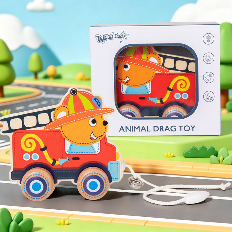 Animal Pull Car B