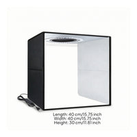 Light Box with Diffusion Cloth Tri-Color Foldable Photo Studio Even for Crafters