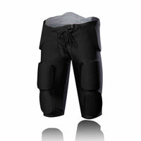 Compression Shorts with Pads Supportive Padded Shorts Breathable Apparel for Rugby