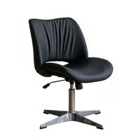 Armless rotating Chair Height Adjustable Office Furniture Easy Assembly for Adults