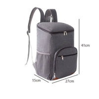 Thickened Padding Insulated Picnic Backpack Portable Leakproof Cooler Backpack Water Resistant Thermal Picnic Bag Easy to Clean for Camping