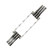 Multi-Tool with Driver Heads Stainless Steel Folding Screwdriver Foldable Pocket Tool for Home Repair Hobbyists, Home Maintenance, Bike Repair