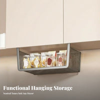 Under-Shelf slide-mount Rack Easy Installation slide-mount Wire Shelf adaptable Use