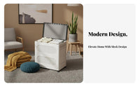 Stackable Fabric Storage Bin particleproof Closet Organizer Sturdy Frame for Bedroom