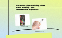 Waterproof LED hood light, plug & play
