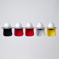 Hard Hat Sun Shade with Reflective Brim for Construction Site Safety