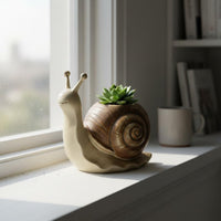 Flowerpot Cartoon Design Planter Resin for Patio