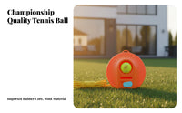 Portable Tennis Ball Practice Aid with String Long-Lasting Tennis Ball Rebounder with String for Beginners, Adults, Outdoor, Backyard