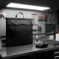 Helmet Bag with Pocket Guard Helmet Storage Bag Scratch Resistant for Motorcyclists, Commuters, Travel, Garage
