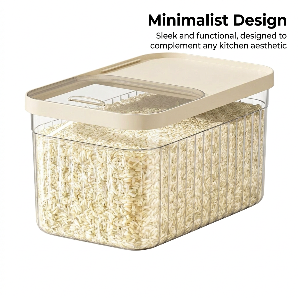 Airtight Food Storage Containers for Dry Foods, Large Cereal Storage Containers, Kitchen Storage Containers with Lids, Pantry Storage Containers