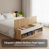 Slim Gap Cabinet Space-Saving Bedroom Furniture Easy Assembly for Homeowners