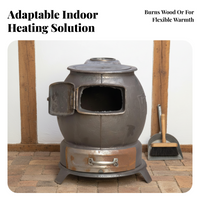 Cast Iron Burner, Heat Resistant, Indoor Use