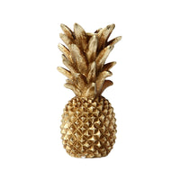 Vintage Gold Pineapple Candle Holder Decorative Resin Craft