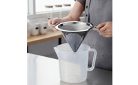 Reusable Milk Tea Filter Double Handles Double Handle Cone Strainer Easy To