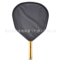Factory Direct Swimming Pool Cleaning Tool Aluminum Frame Shallow Water Net with Reinforced Frame for Leaf Skimming