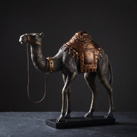 Vivid Details Camel Figurine | Textured, Camel Statue, for Living Room