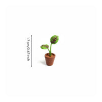 1:64 Scale Plant Miniature Realistic Resin Plant Display Faded Resistance