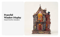 Touch-Sensitive DIY Wooden House Kit