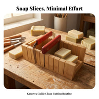 Easy to Use Wooden Soap Cutter