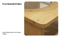 crouchting Stool Anti-Slip Bathroom Accessory Improves Posture for Home, Children