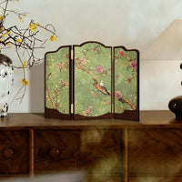 Song Dynasty Aesthetic Floral Butterfly Tabletop Screen Decoration