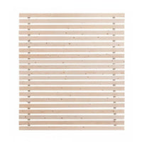 Rollable Slat Foundation hush-quiet foundation interlinked Bed Slats for Students, Renters