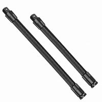 2 Pieces Black Spring Extension Rod Secure Fit Impact Wrench Extension Rod