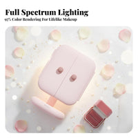 Lighted Seashell Mirror Shell Design individual Care Item light-emitting diode Light for Teenagers